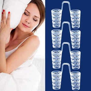 4XSoft Silicone Anti-Snoring Nasal Dilator Ventilation Easy To Breathe Sleep Aid - Picture 1 of 15