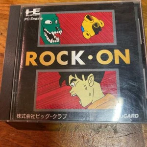 Big Club ROCK ON NEC PC Engine Hu-Card Action & Adventure Japanese Retro Game  - Picture 1 of 12