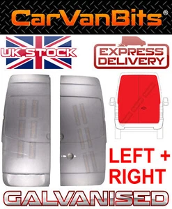 FOR MERCEDES SPRINTER VW CRAFTER 06-18 REAR DOOR SKIN REPAIR BODY PANEL FULL X2 - Picture 1 of 11