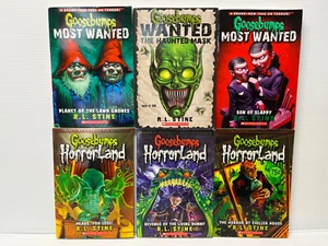 lot of 6 Goosebumps books R.L. STINE Scholastic First Edition Print Vtg. 1990's - Picture 1 of 6