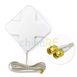 4G 3G MIMO Mobile Antenna Huawei Aerial Receiver SMA E5186 B315 B593 B525 B715 - Picture 1 of 5