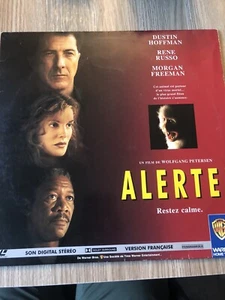 ALERTE ! DUSTIN HOFFMAN LASERDISC LASER DISC PAL FRANÇAIS RARE - Afbeelding 1 van 2