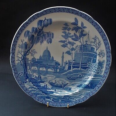 SPODE BLUE ROOM COLLECTION PLATE - ROME>