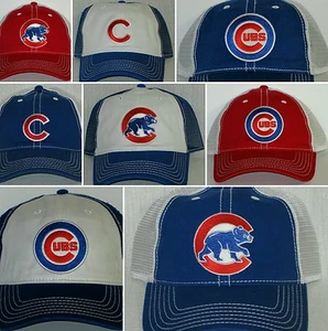 Cappellino snapback retrò Chicago Cubs ⚾️cappello ⚾️CLASSIC MLB patch logo ⚾️8 stili ⚾️nuovo - Foto 1 di 15