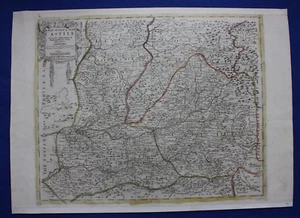 Antique atlas map SPAIN, ESPANA, CASTILLA, 'OLD & NEW CASTILE', Senex, c.1730 - Picture 1 of 8