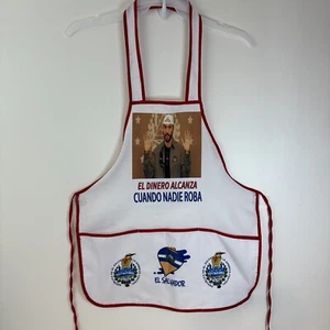 El Salvador Apron Hand Made 31”x19” Bukele - Picture 1 of 5