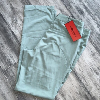 Short Par 4 Women’s Light Green Golf Etc Pants 30x32 NWT - Image 1 of 4