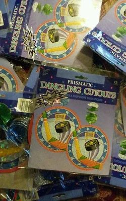 Prismatic Dangling HOCKEY Cutouts Party Decor DANGLERS by Amscan 2PC PACK 30 IN  - Image 1 of 4