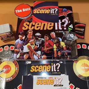 SCENE IT? SPORTS Powered by ESPN The DVD GameTrivia, 2006, NEW!! Open Box - Picture 1 of 12