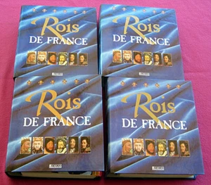 Collection Rois de France. 4 classeurs Atlas. A priori complète. - Foto 1 di 2