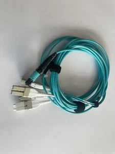 OM4 MPO12 to 4 x LC Breakout Cable 12FT 51u-4080p-12FT - Picture 1 of 1