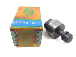 8A Greenlee 730 7/8" Rund Radio Chassis Locher mit Box - Bild 1 von 3