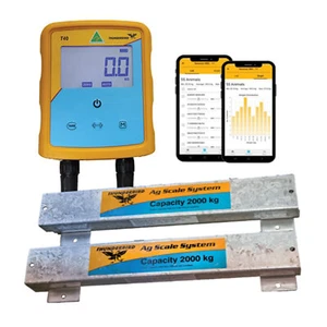 Thunderbird Cattle Scales Livestock T40 Indicator & 2000kg Weigh Load Bars Pack - Picture 1 of 5