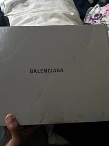 Red/white Balenciaga Runners - Picture 1 of 11