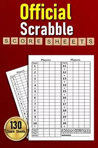 Official Scrabble Score Sheets 130 Pads 6x9 Inches - Picture 1 of 1