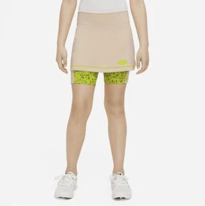 Nike Girls' Dri-FIT Icon Clash 2-in-1 Training Skirt (Sand Drift) Size Small - Picture 1 of 3