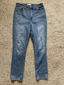 Abercrombie & Fitch Women’s 90s Slim Straight Ultra High Rise Curve Love 31/12L - Picture 1 of 5
