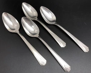 Juego de 4 cucharaditas Oneida Community Plateado de 6-1/8" (RF912) - Imagen 1 de 4