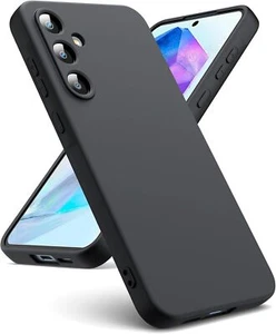 Coque Pour Samsung A55 5G Silicone Noir Little Boutik® - Imagen 1 de 4