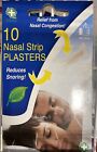 3 Packets Of A&E 10 Nasal Strip Plasters