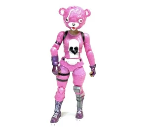 Fortnite Cuddle Team Leader 4 Inch Action Figure Pink Bear Jazwares Epic Games - Picture 1 of 4
