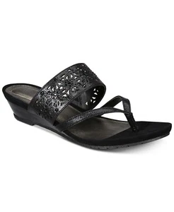 Kenneth Cole Reaction Womens Great Chime Fabric Split Toe, Black, 8 M NIB - Picture 1 of 4