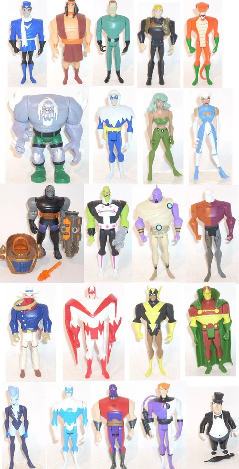 Figuras de acción animadas JLU Justice League Unlimited [LISTADO MÚLTIPLE] 4" JLA  Foto 1 de 1