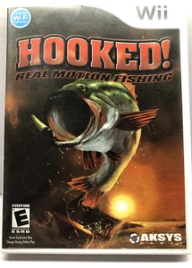 Hooked Real Motion Fishing (Nintendo Wii, 2007) Complete CIB - Picture 1 of 6