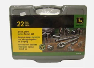 "Juego de enchufes métricos de accionamiento John Deere 22 piezas 3/8"" - TY25838" - Imagen 1 de 1