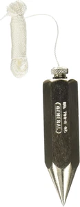 General Tools 790-8 Hexagon Steel Plumb Bob, 8 Ounce - Picture 1 of 12