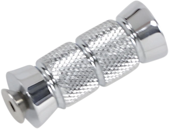 Accutronix [PT220-KGC1] Chrome Shifter/Brake Pegs Knurled - 2-1/4in. — 第 1/1 张图片