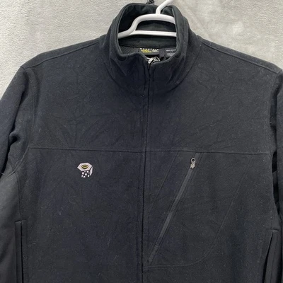 CHAQUETA Mountain Hardwear Para Hombre Talla Grande Windstopper Tech Forrada de Vellón Negra Foto 1 de 4
