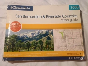 The Thomas Guide 2008 San Bernardino & Riverside Counties Street Guide - Foto 1 di 20