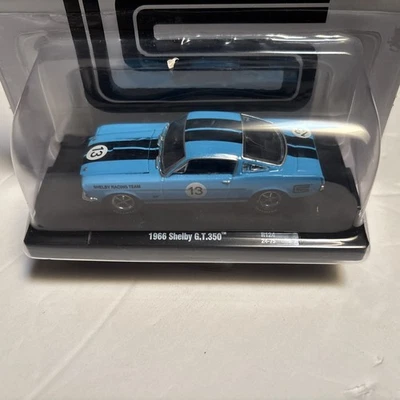 1966 '66 SHELBY GT350 BLUE R124 AUTO DRIVERS M2 MACHINES DIECAST 2024 - Image 1 of 4