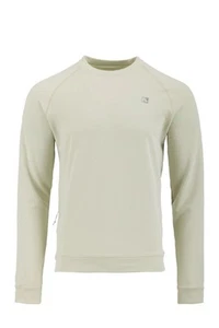 Flylow Donner Crew Men's Shirt, Mist Heather, Medium - Picture 1 of 4
