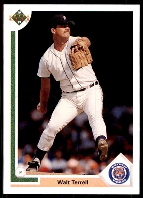 1991 Upper Deck Walt Terrell Baseball Cards #320 - Image 1 of 2