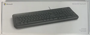 Teclado Microsoft con cable 600 ANB00001 nuevo y precintado modelo: 1576 - Imagen 1 de 6