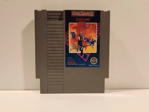 Gun Smoke Nintendo NES Cartridge Black Case Tested - Picture 1 of 4
