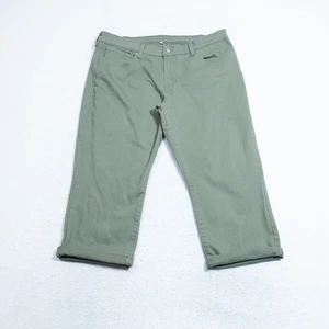 Levis Jeans Womens 32 (36x20 actua) Capri Green Pants - Picture 1 of 11