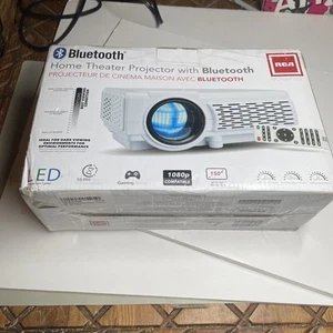 RCA RPJ104 Wireless LCD Projector - White - With Remote, Cord, And Instructions - Picture 1 of 7