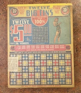 Tablero de boxeo vintage chica de juego - Imagen 1 de 14