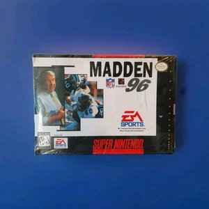 Madden 96 Snes NiB Factory Sealed - Picture 1 of 11