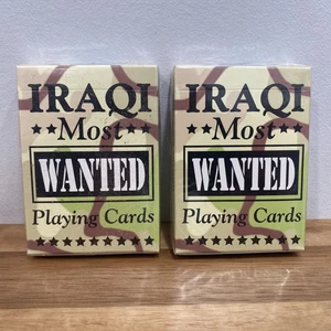 (2 Decks) Iraqi Most Wanted Playing Cards Original Unopened Hoyle Iraq War - Picture 1 of 5
