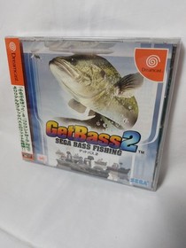 Get Bass 2 Unused Game Sega Dreamcast DC Very Good Fishing Rare NTSC-J Japan JP