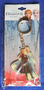 Disney Frozen II Keychain Anna & Elsa Key Chain Ring 5" Overall Length - Picture 1 of 1