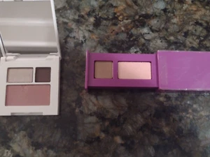 Clinique eye shadow and blush duo - lot of 2 - Picture 1 of 4