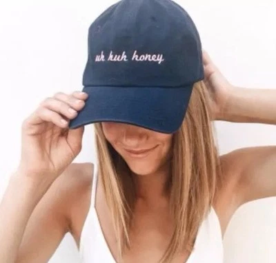 Gorra de béisbol Brandy Melville rosa Uh Huh Honey Katherine nueva sin etiquetas Foto 1 de 4