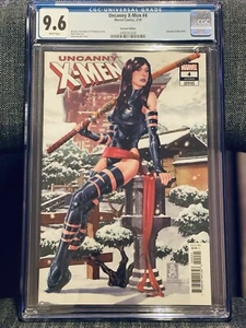 Uncanny X-Men #4 2019 Mark Brooks Variant Cover CGC 9.6 White Pages - Bild 1 von 3
