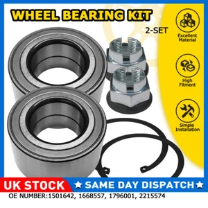 2x Hub Wheel Bearing Kit for FORD KUGA Mk1 TDCi 2.0D Front 2008 to 2012 1501642 - Picture 1 of 17