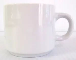 PIER 1 "PORCELAIN TEA / ESPRESSO CUP" ~ (WHITE) ~ *** NEW / UNUSED *** - Picture 1 of 8
